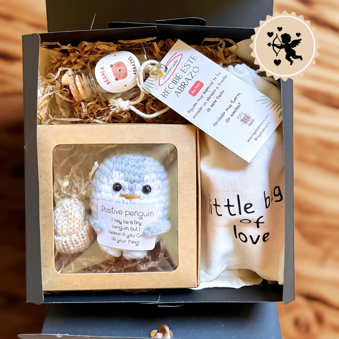 PACK Pinguino especial san valentin